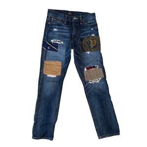 Polo Ralph Lauren | Sullivan Slim | Distressed Patchwork Denim